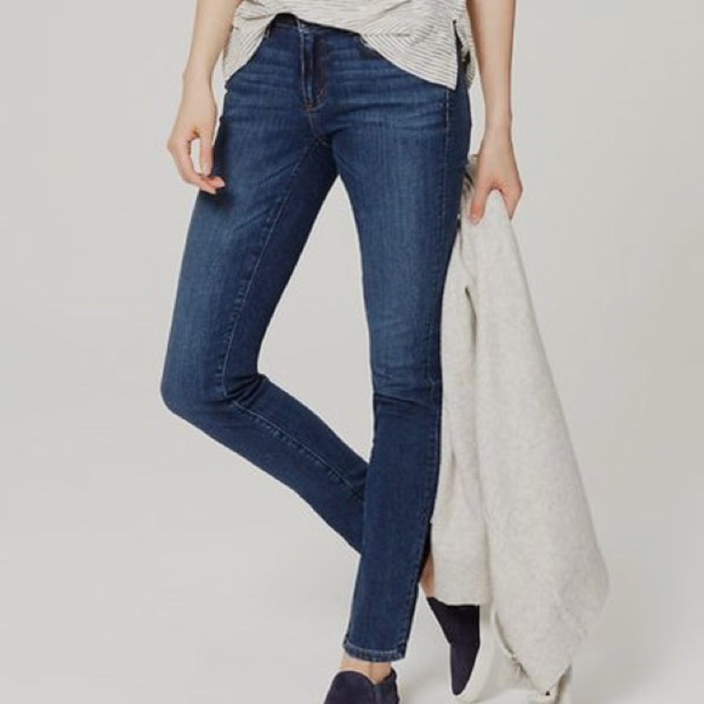 Dark blue skinny jeans